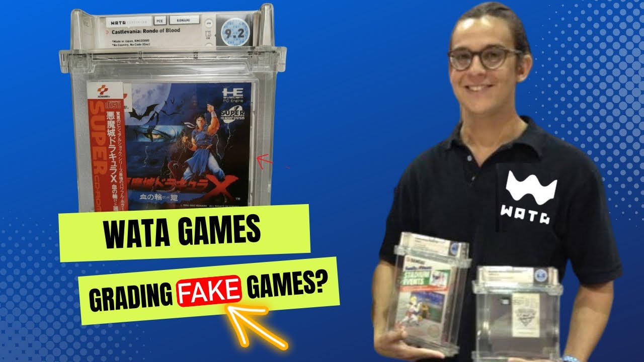 WATA is Grading Fake Video Games In 2023???