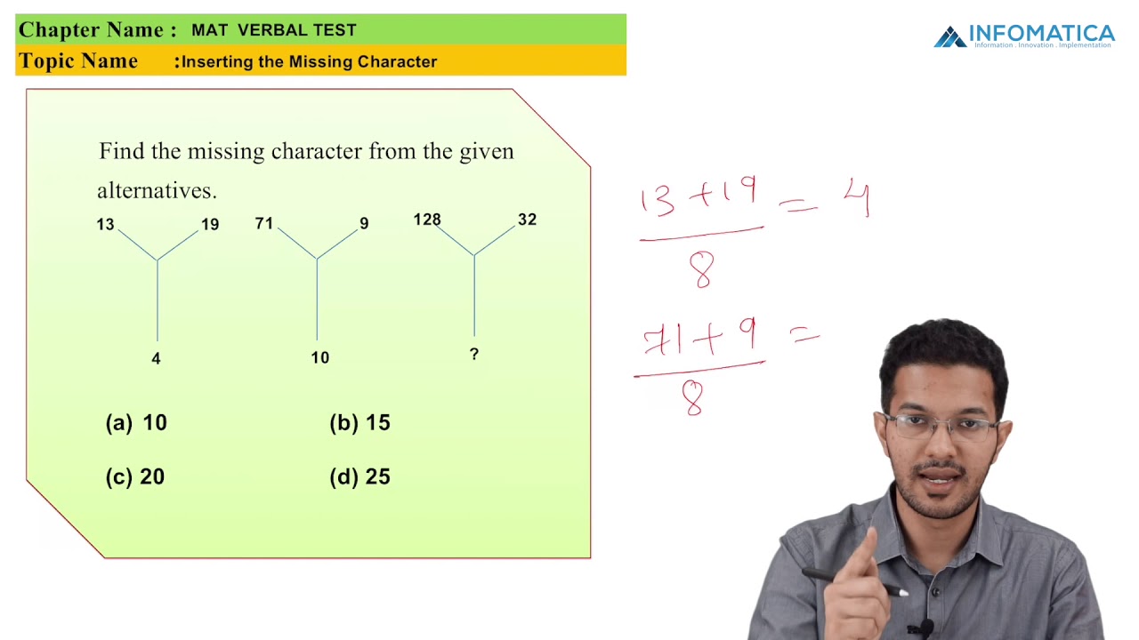 Inserting a Missing Character