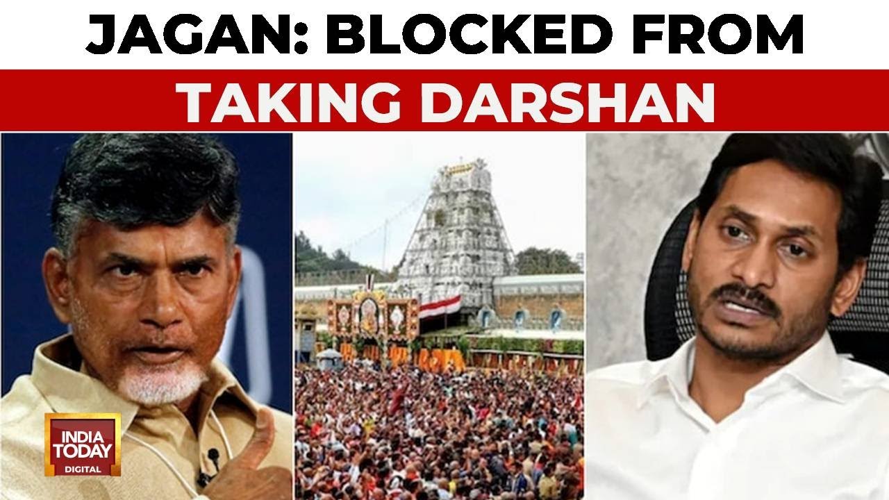 Tirupati Prasadam Row: Jagan Mohan Reddy Claims Conspiracy, Says Naidu Running Rakshasa Government