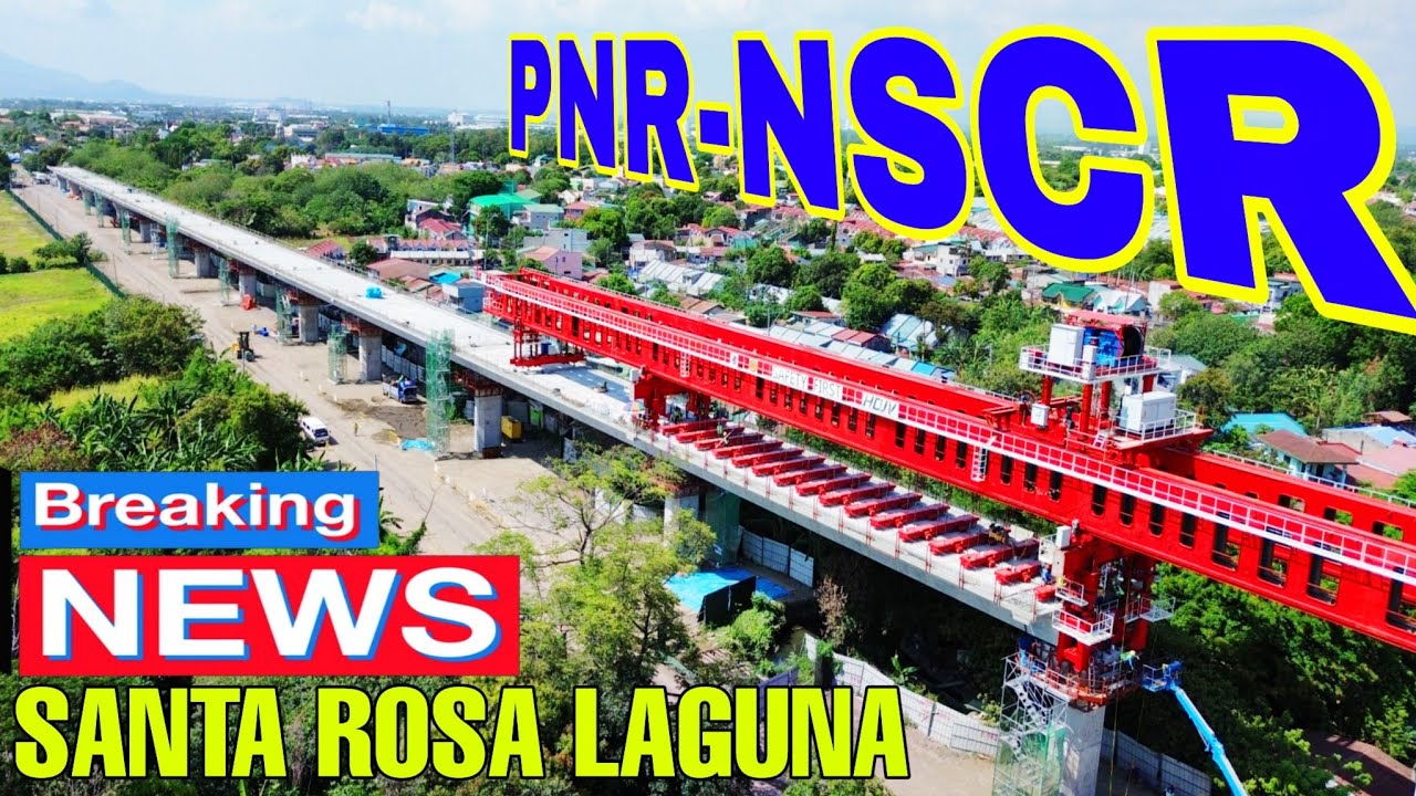 PNR-NSCR SOUTH SANTA ROSA CITY LAGUNA WOW HND KO SUKAT AKALAIN GANITO NA D2BILIS NG PAG LATAG