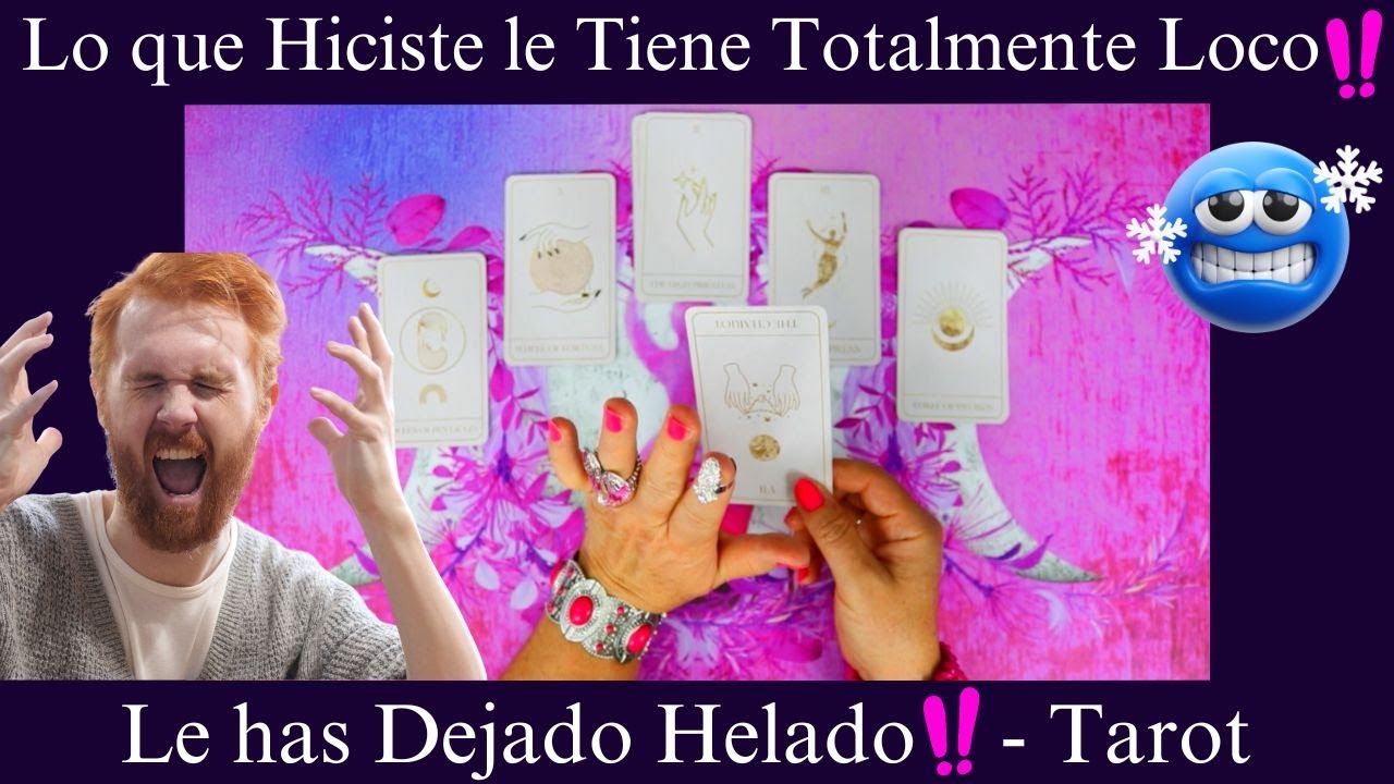 🎀LO QUE HAS HECHO TIENE A ESA PERSONA LOCA ❗TU LE HAS DEJADO HELADO❤️LECTURA DE TAROT ❤️AMOR❤️