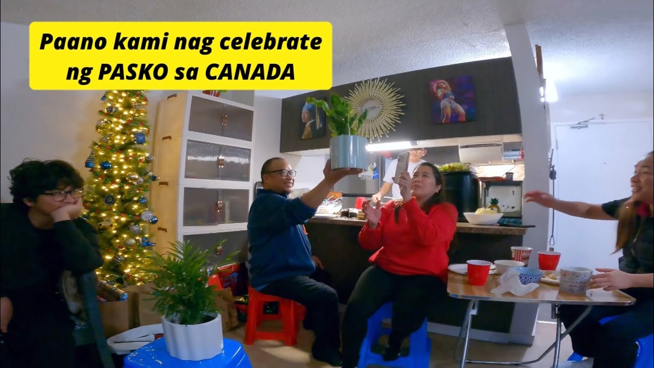 Paano kami nag celebrate ng pasko sa Canada