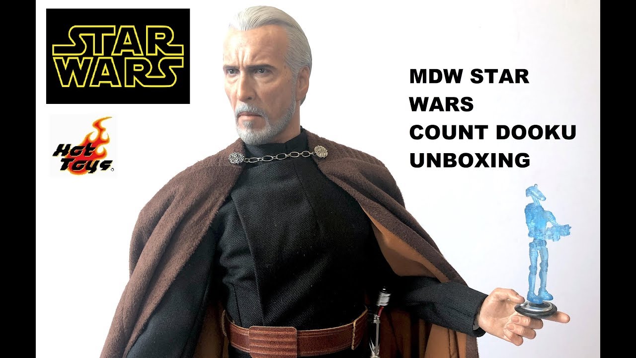 MDW Hot Toys Star Wars Count Dooku Review
