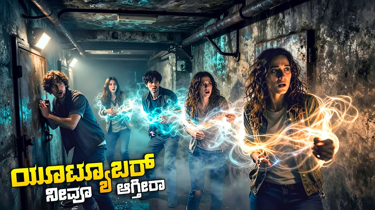 Stucked In Bunker Movie Explained in kannada || Dystopian Sci-Fi Thriller Movie • Plot Review