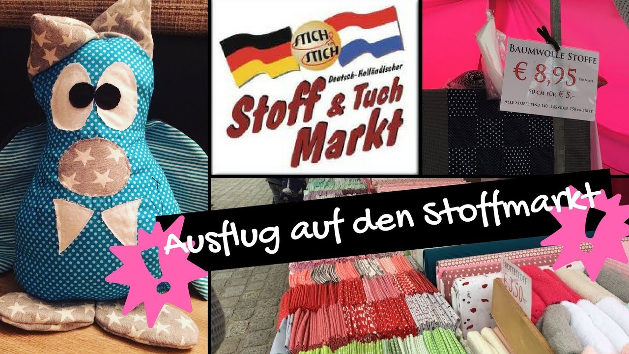 3 Tips für einen erfolgreichen Stoffmarkt Besuch II Stoff-und Tuchmarkt Rostock II FadenEule