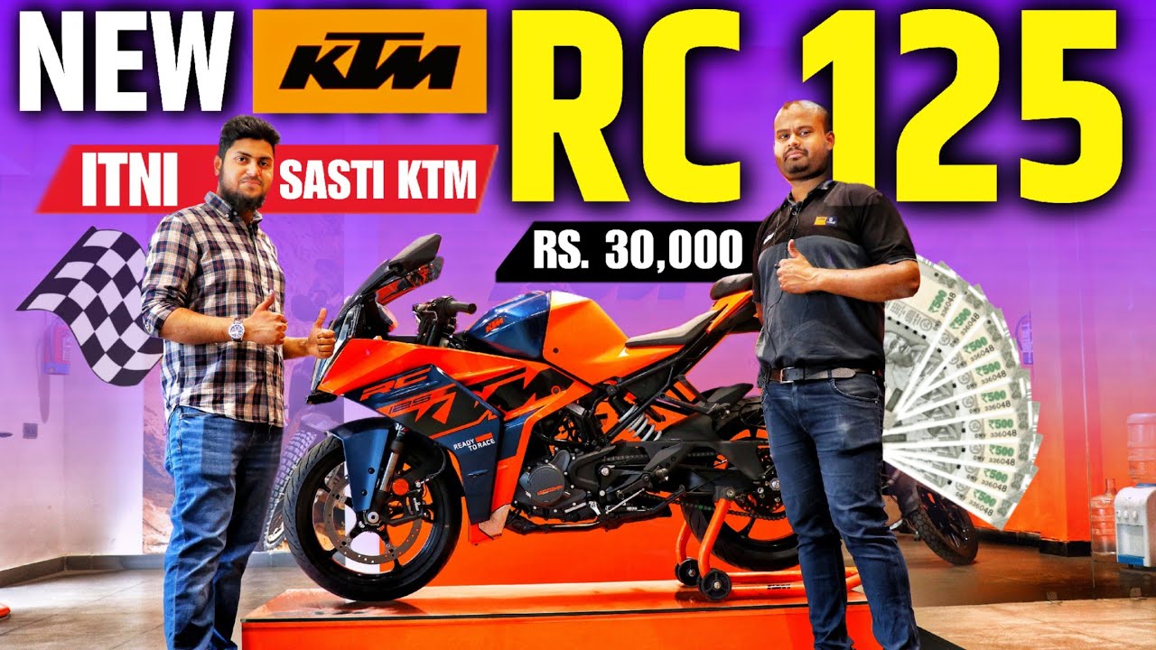 KTM RC 125 New Model 2024🏍️💨Discount Dhamaka📢❗🚨Price🔥Features🔥Best Mileage Bikes in India 2024⛽️