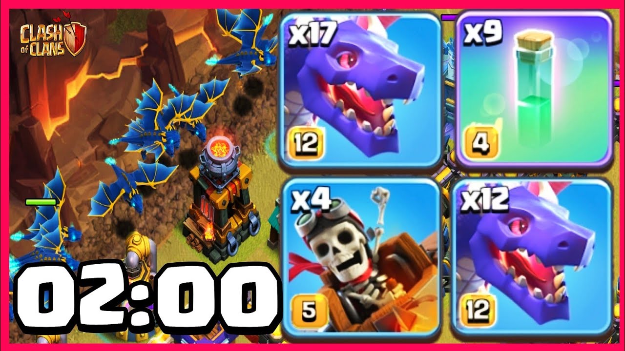 FOOLPROOF STRATEGY ❗ Dragon + RC Invis 🔥 TH17 Attack Strategy