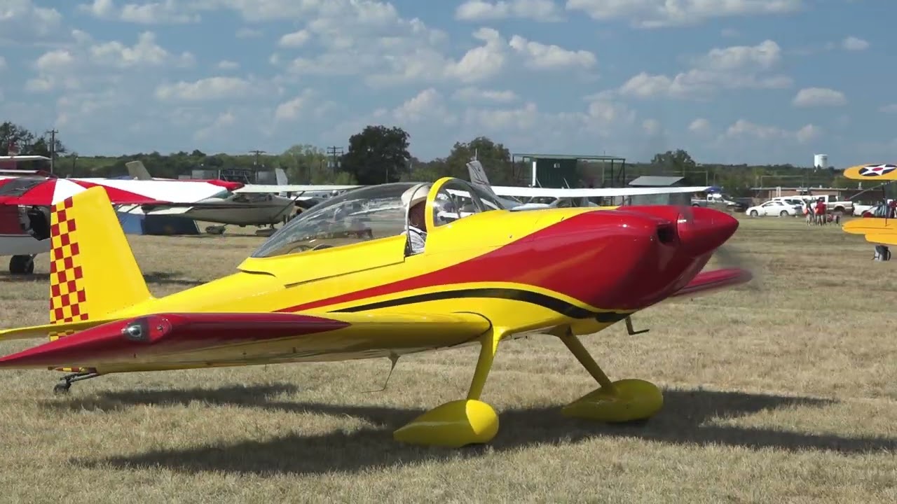 Van's RV's at the Ranger Texas Fly-in #aviation #vansaircraft #experimentalaircraft