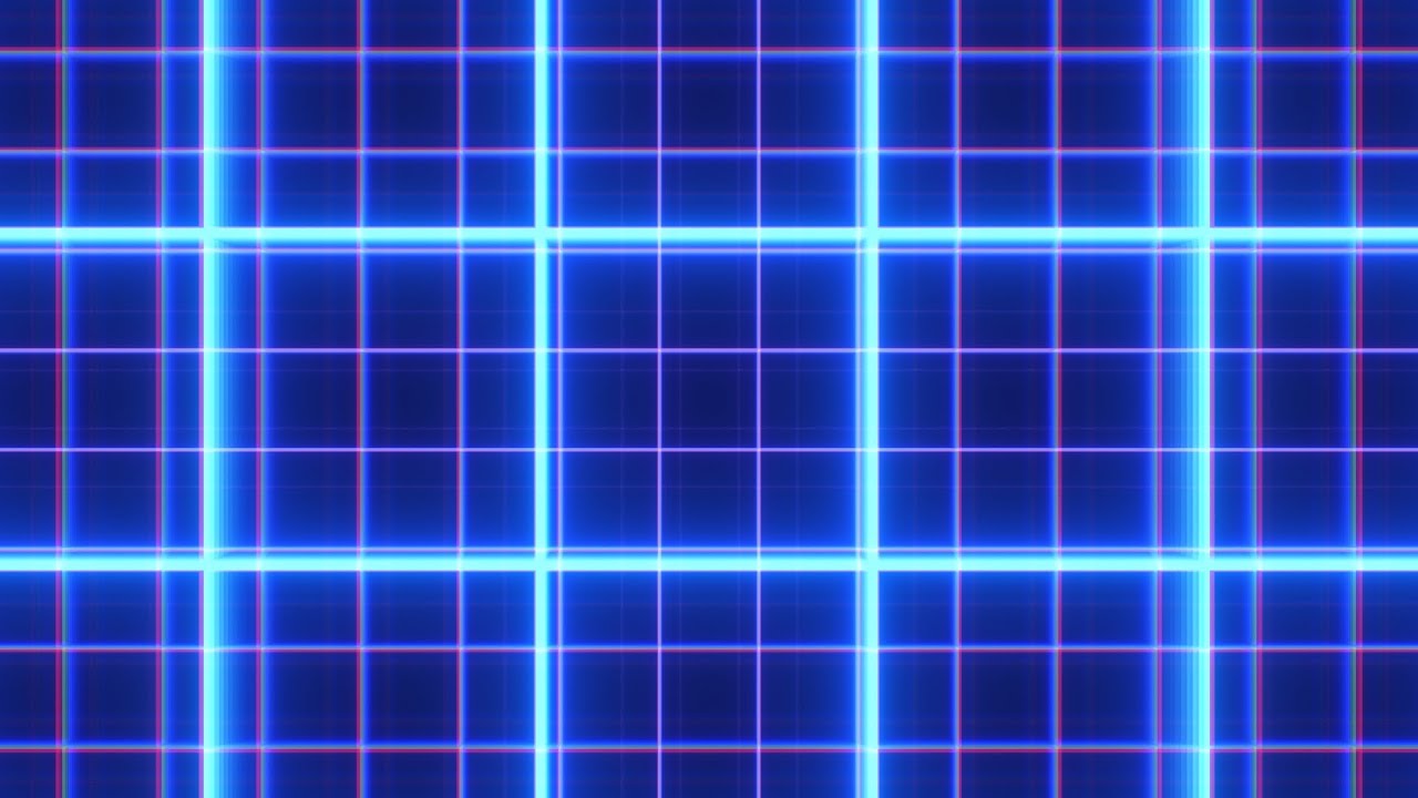 Fly Through Retro 80s Futuristic Moving Neon Grid Synthwave 3D Lines 4K Moving Wallpaper Background