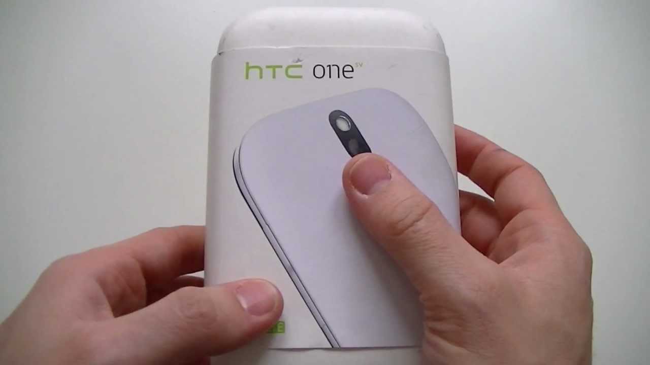 HTC One SV - déballage | par Top-For-Phone.fr