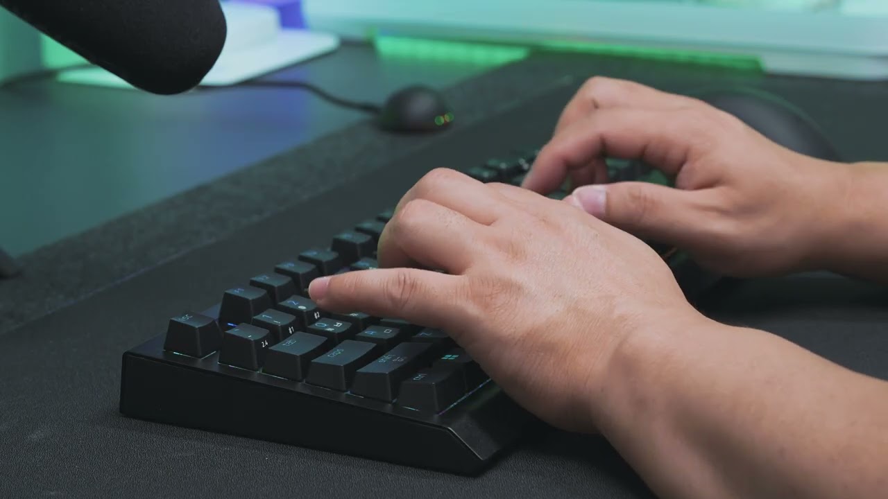 Razer BlackWidow V4 TKL HyperSpeed 타건/타이핑 사운드