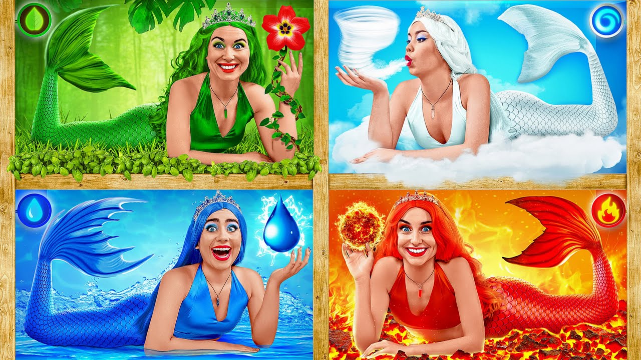 Sirenas de Fuego, Agua, Aire y Tierra | Los Cuatro Elementos en la Universidad Multi DO Challenge