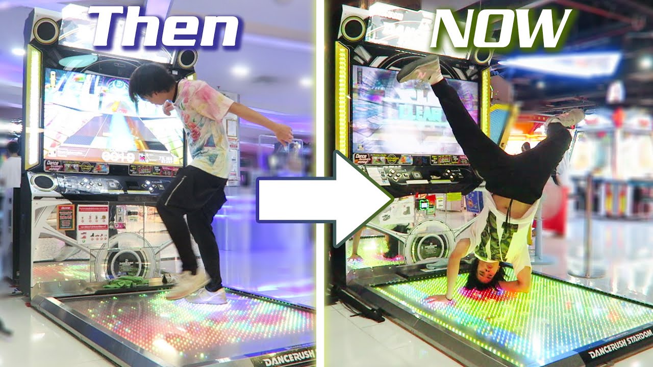 3-YEAR Shuffle Dance(?) Progress Comparison | Oboro Cybernetics [#DANCERUSH_STARDOM]