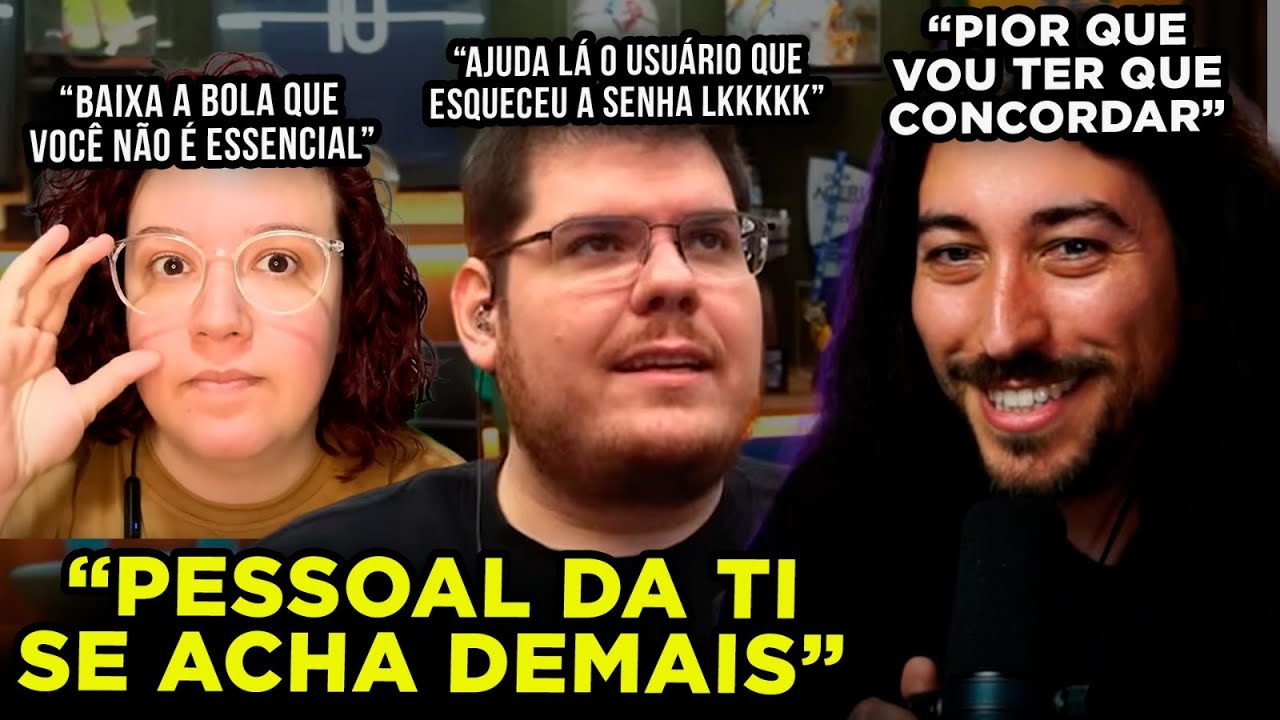 O PROBLEMA COM OS PROFISSIONAIS DE TI (react a @lucianarhsincero ) | Tecnologia e Classe