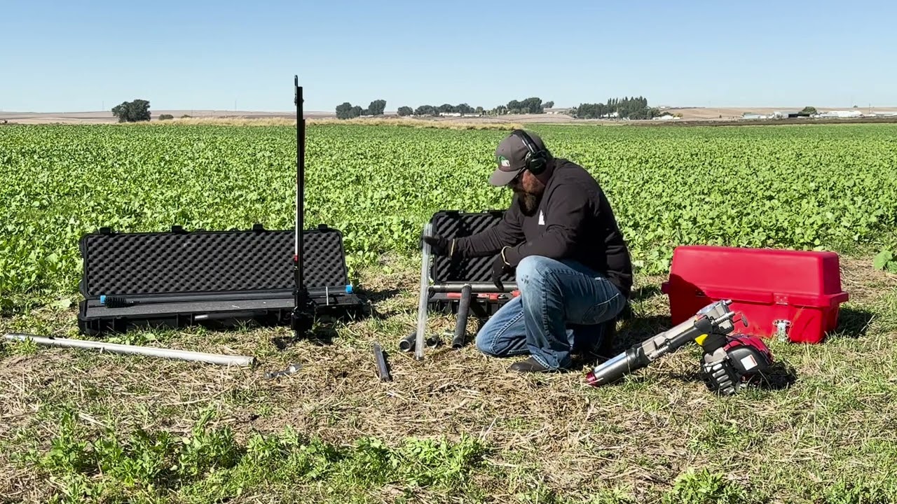 Agricultural & Environmental Soil Sampling: AMS Gas Powered Core Sampling Kit
