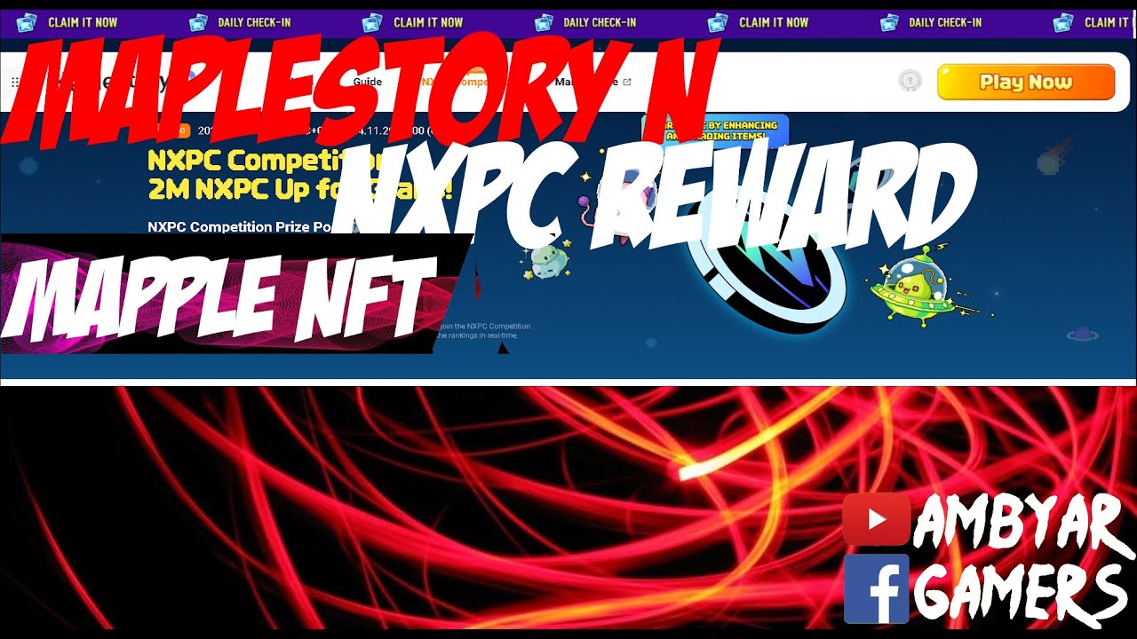 MAPLESTORY N NFT GAMEPLAY