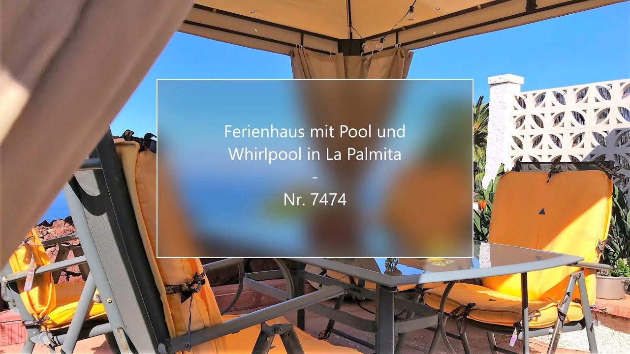 Ferienhaus mit Pool und Whirlpool in La Palmita - Nr. 7474