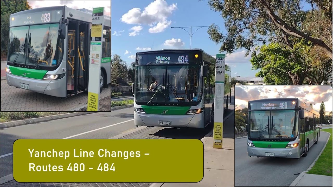 Yanchep Line Bus Changes - Routes 480 - 484