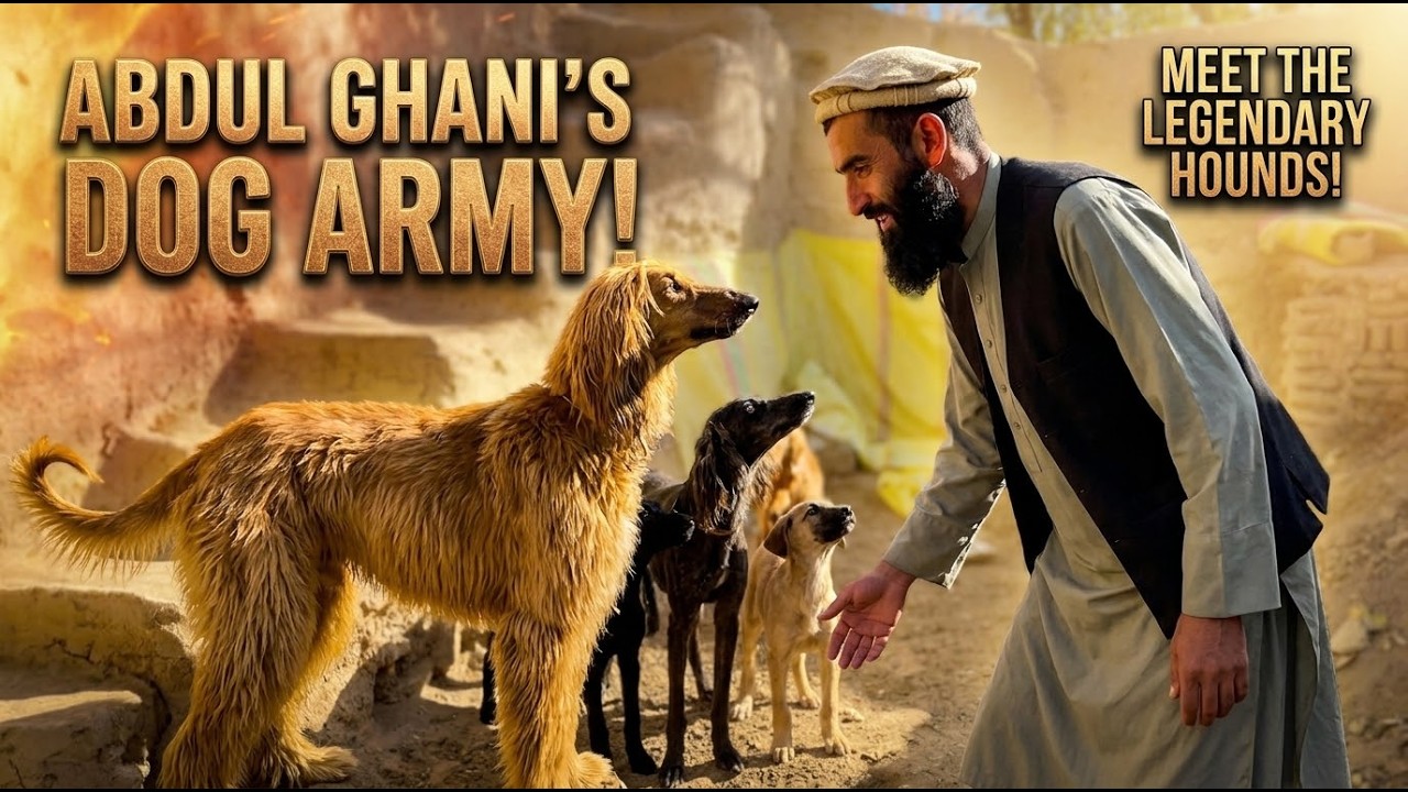 Abdul Ghani Afghan Hounds Breeder
