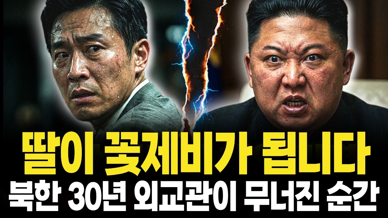30년 북한 외교관이 망명을 택한 단 하나의 이유…딸아이의 전화 한 통