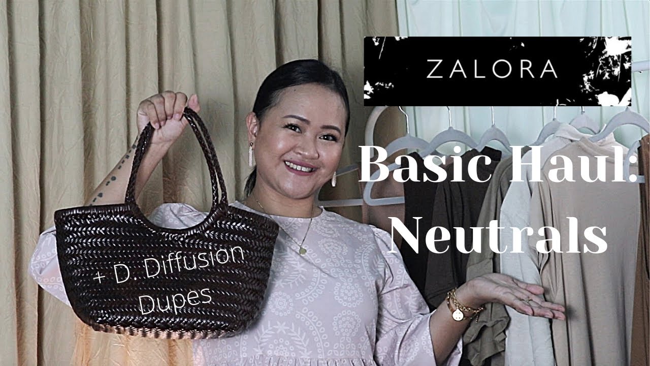 ZALORA Haul | Basic Beige & Brown | Rebuilding My Wardrobe | MIDSIZE