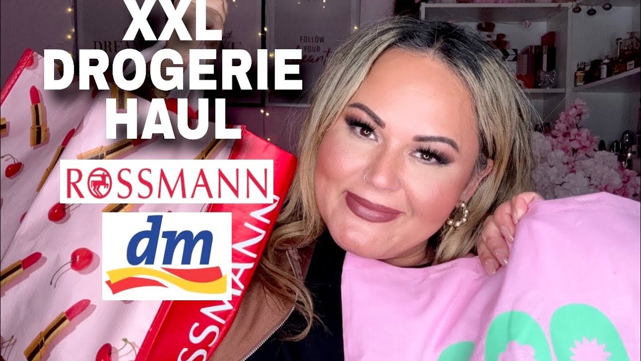 XXL DROGERIE HAUL ✨ROSSMANN & dm Haul | Drogerie Neuheiten | Drogerie Makeup | Haushalt | Food | 