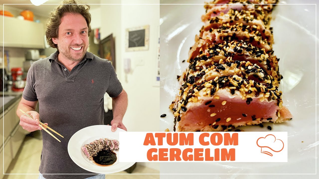 RECEITA DE ATUM SELADO COM CROSTA DE GERGELIM E MOLHO TERIYAKI | CANAL AGRIDOCE