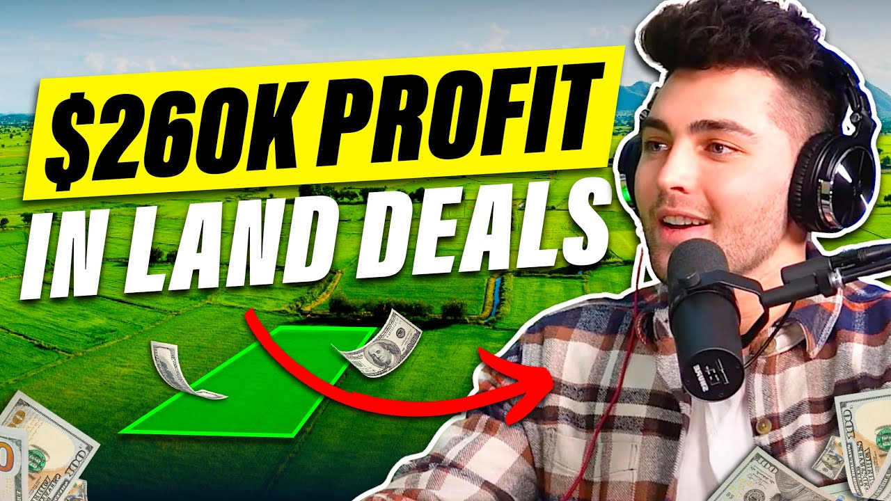 He Quit His 9-to-5 After Making $260K Flipping Land in One Year! (Here's How)