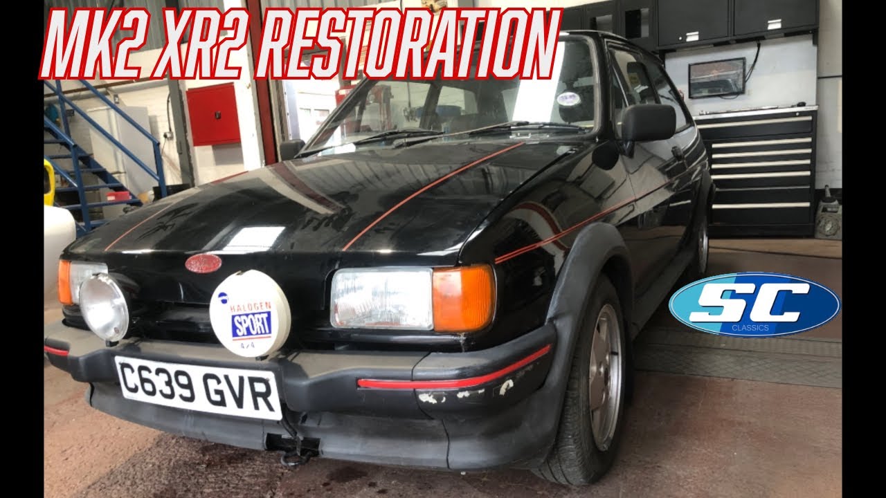 The MK2 Fiesta XR2 restoration continues