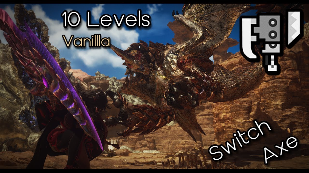 The 10 (Weak) Levels of Switch Axe・Advanced Weapon Combo Guide | MHWilds『PC』