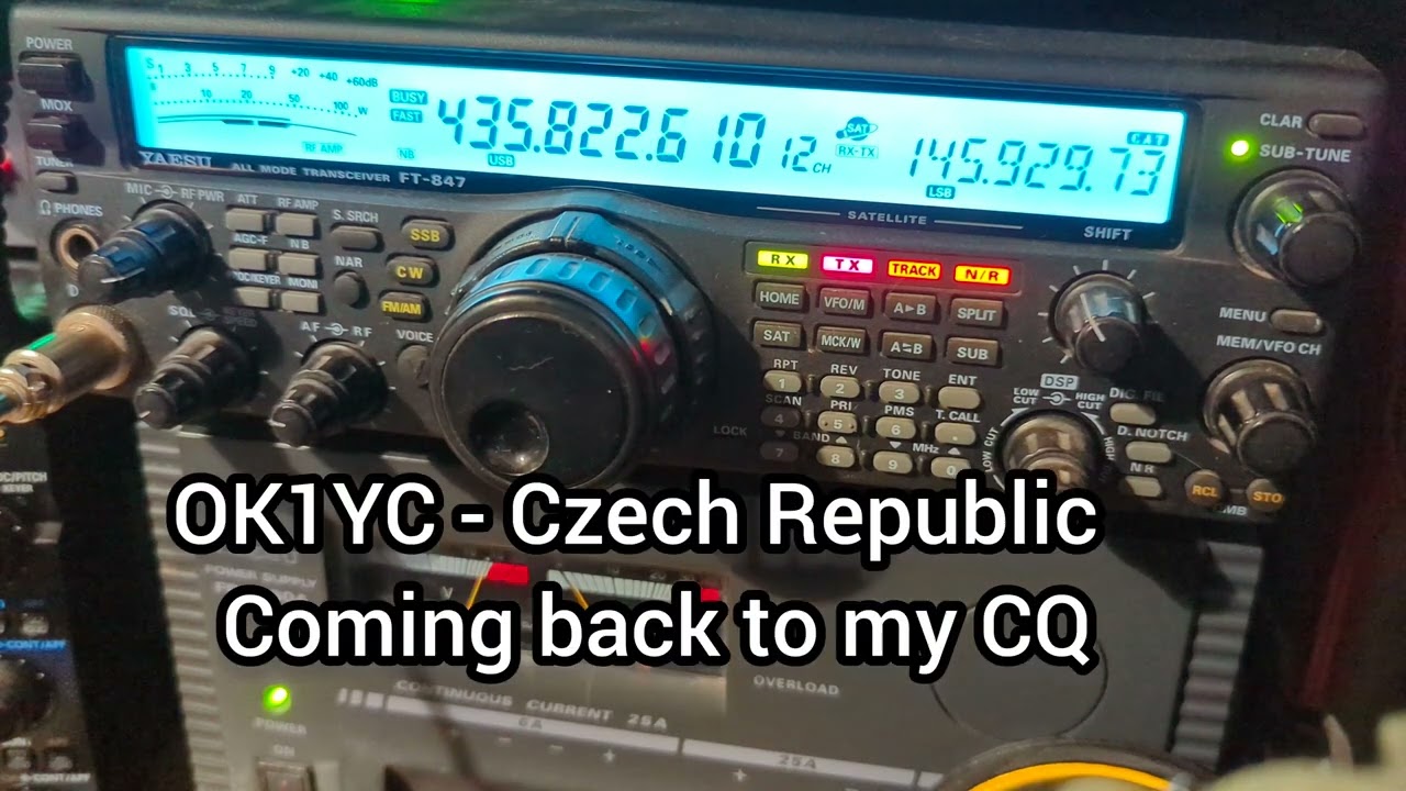 Operate Ham Radio Satellite Using SSB