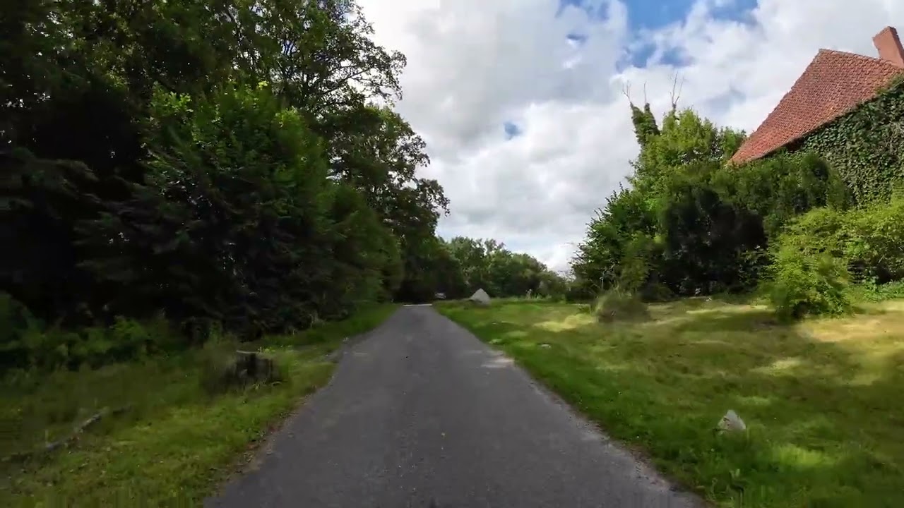 Vom Bootsanleger Eversen nach Bootsanleger Baven ! Mit dem Fahrrad