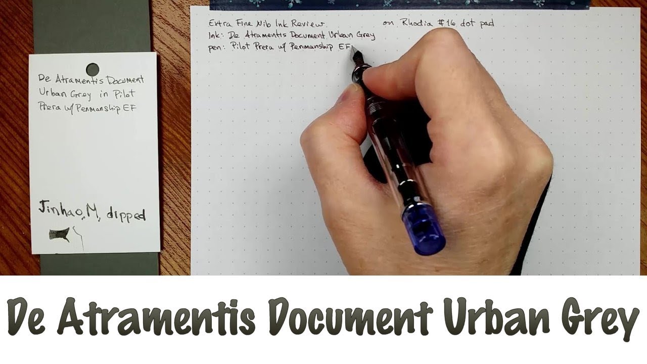 De Atramentis Document Urban Grey