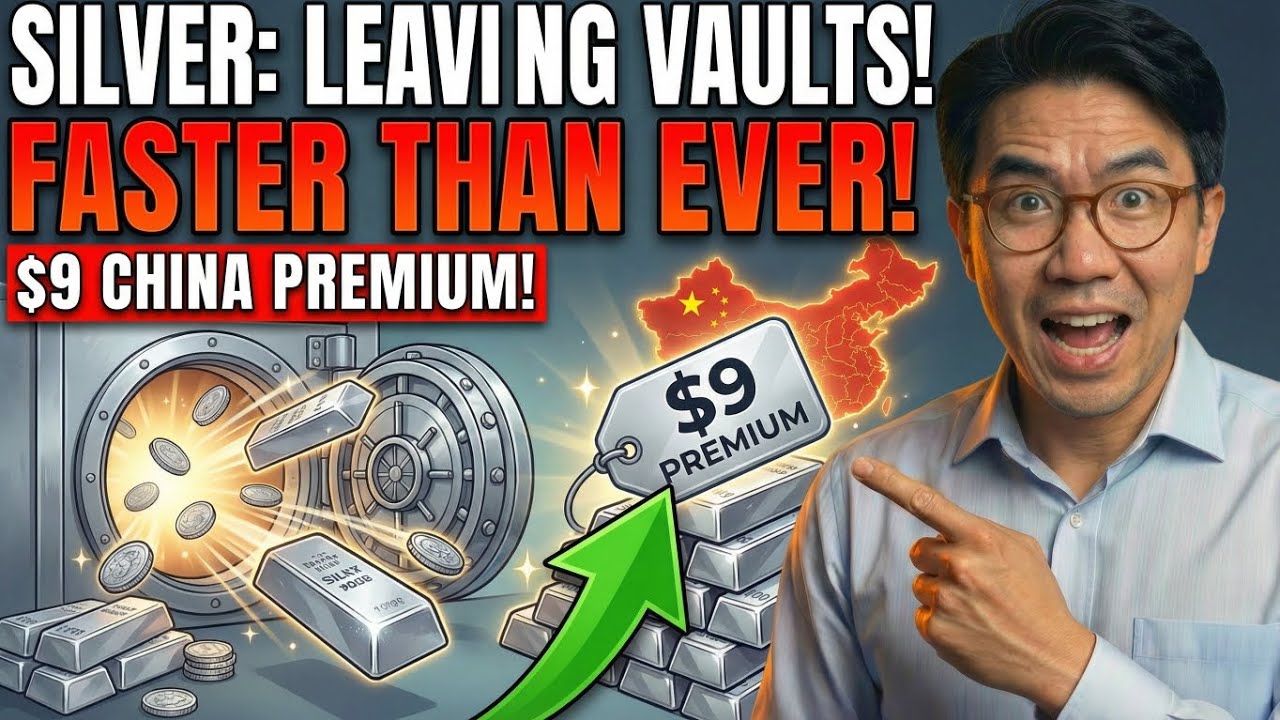 Physical Silver Leaving NY Vaults Faster Than Ever – $9 China Premium Holds | John AG 
