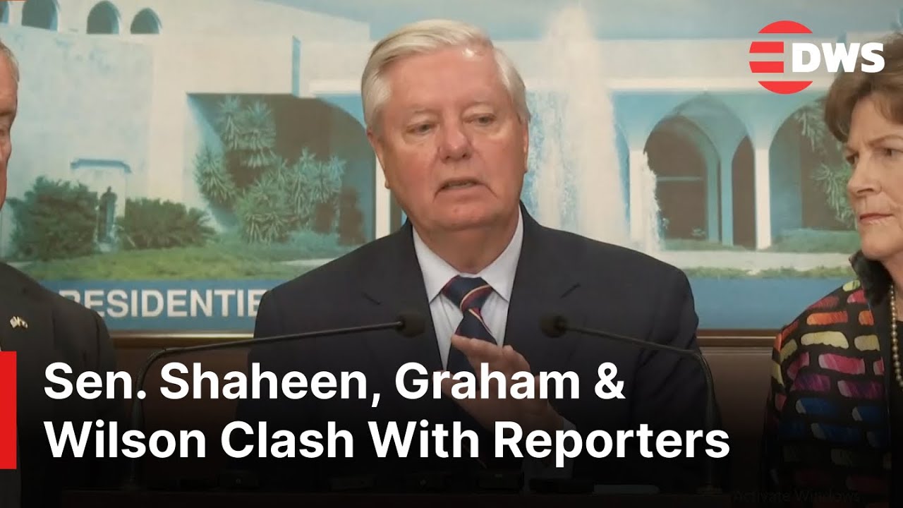 WATCH: Sen. Shaheen, Graham & Wilson Clash With Reporters | Lebanon Must Recognize Israel | AC1E