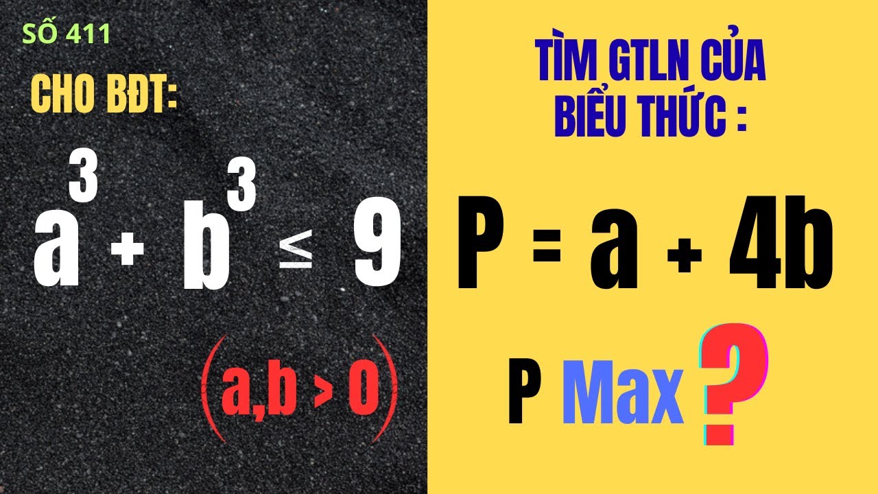 GTLN Biểu Thức Toán 9 | BĐT Côsi | Học Toán Cùng Thầy Thắng!