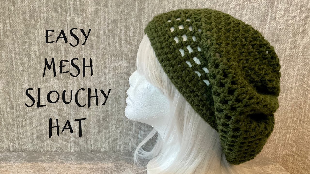 Crochet a Slouchy Hat for Beginners