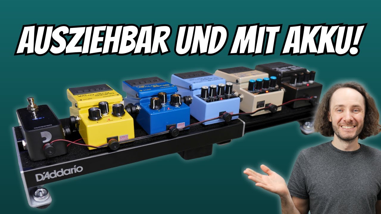 Das Beste Pedalboard-System? - D'Addario XPND Pedalboard & Power Supply