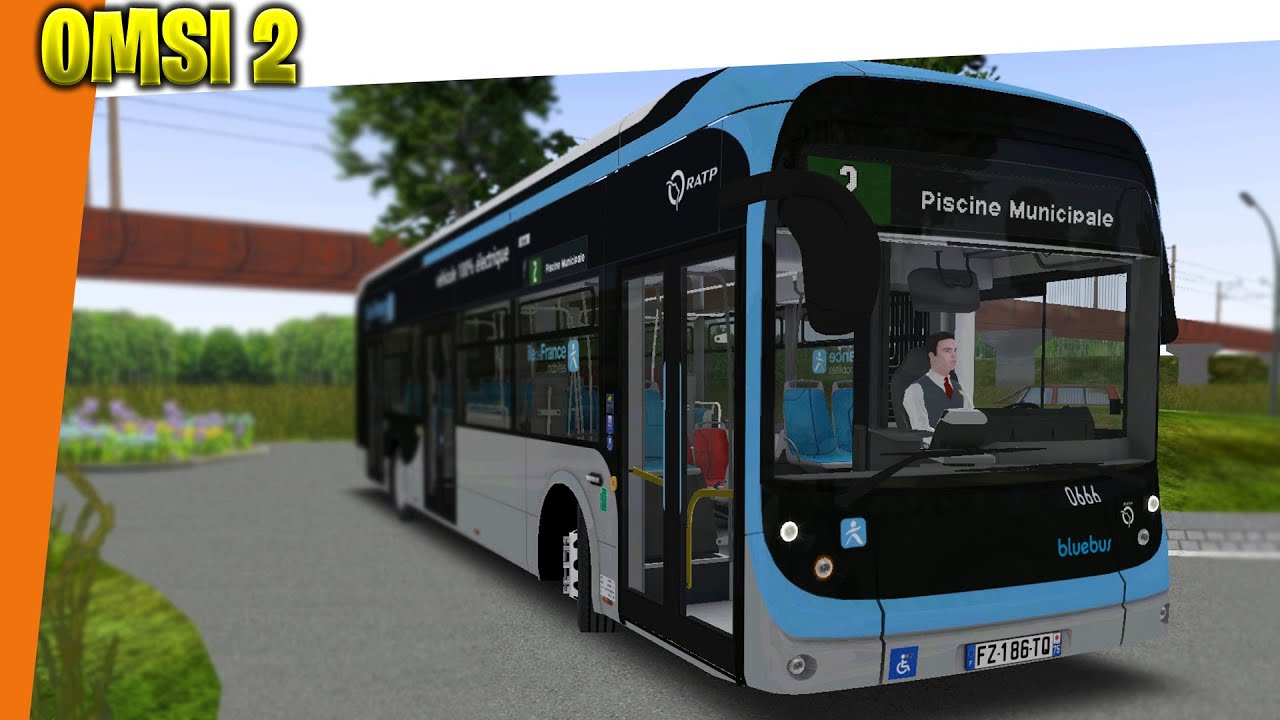 🚌 [OMSI 2] - MAP Vose-En-Marne [2] BUS Blue Bus - 😍
