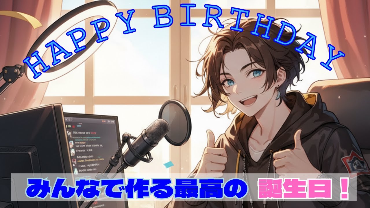 【🎊🎉生誕祭🎉🎊】今日は誕生日だから特別にマシュマロに答えていくよ！