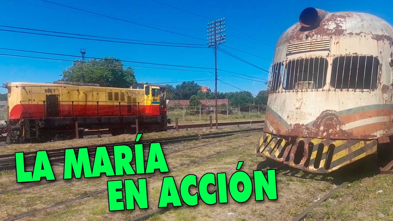 LOCOMOTORA FANTASMA GA 8 5557 TRASLADO TREN SARMIENTO SCR A TORNO TOLOSA ALCO 668