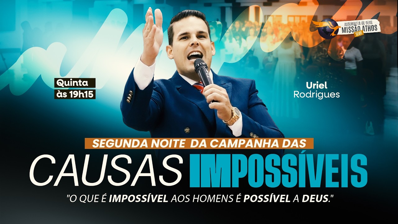 2ª Noite Da Campanha Das Causas Impossíveis Ao Vivo - 19/03/2026 - ADMA