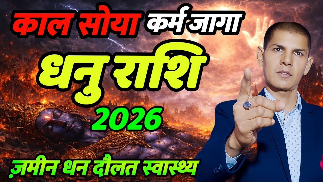 “धनु राशि 2026 | कर्म जागा किस्मत जागेगी | अब शुरू होगा नया जीवन | Sagittarius Horoscope 2026”