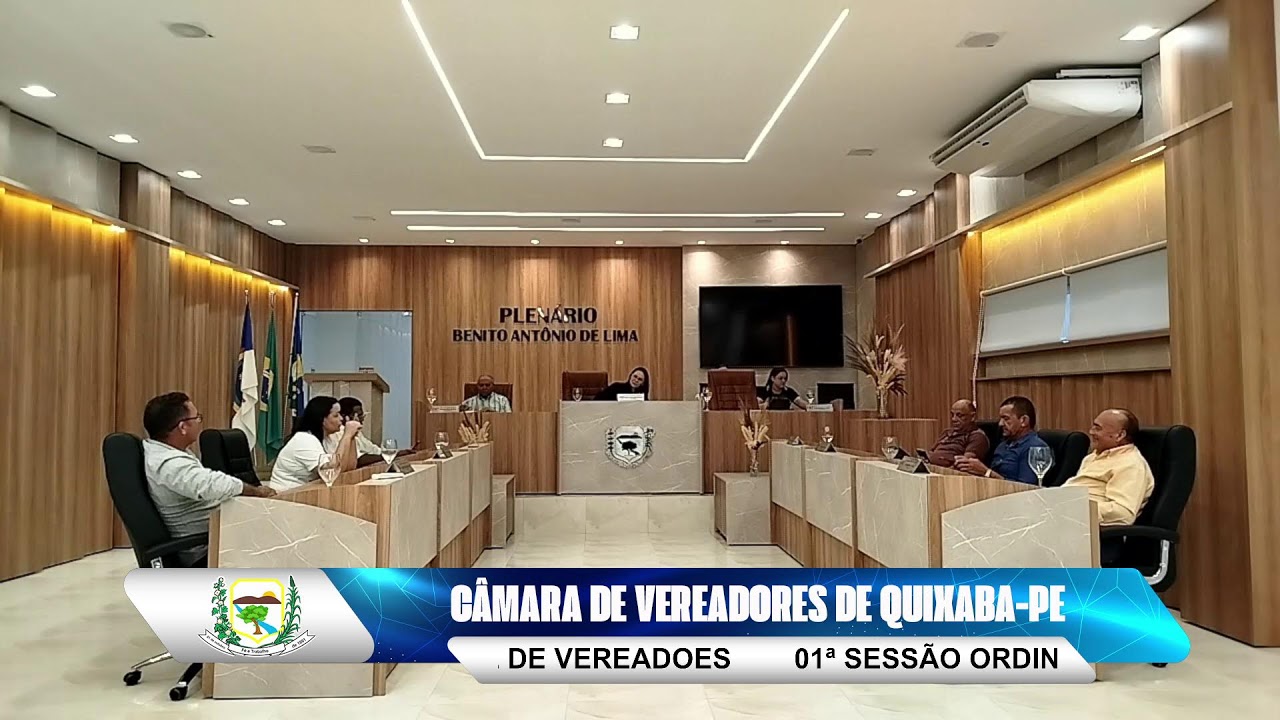 01ª SESSÃO ORDINÁRIA - CÂMARA MUNICIPAL DE VEREADOES