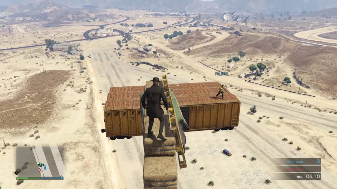 PRO GTA Online Deathmatch 64- 25000 Parkour
