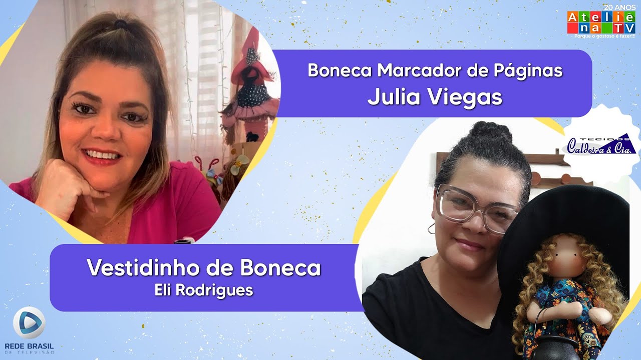 VESTIDINHO DE BONECA / BONECA MARCADOR DE P&Aacute;GINAS