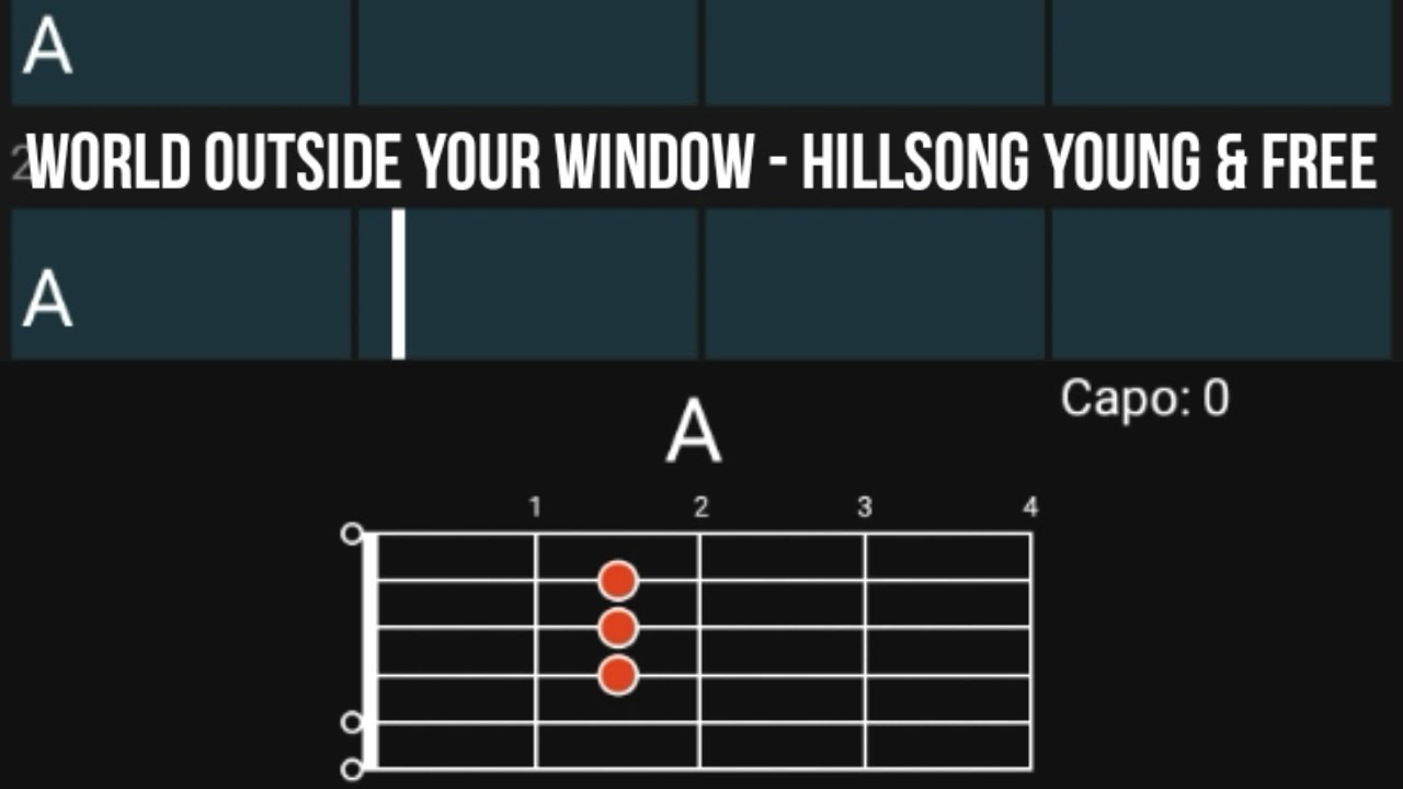 World Outside Your Window - Hillsong Young & Free | Chords