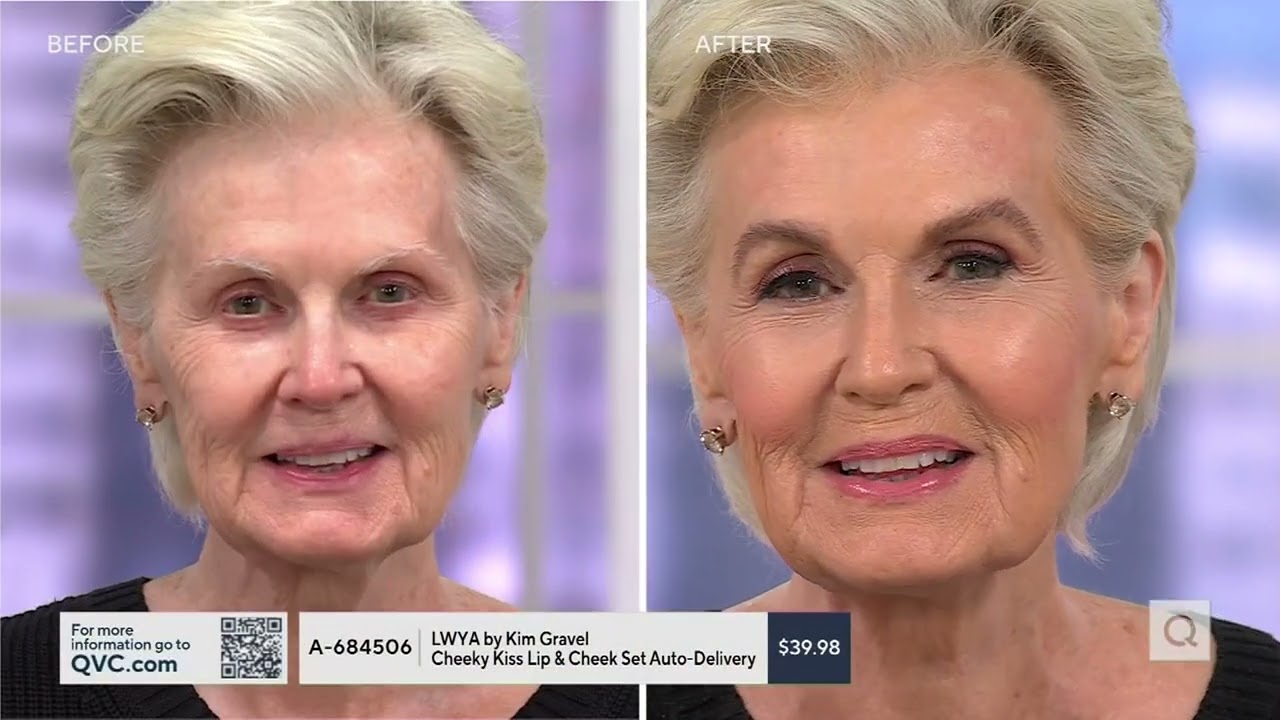LWYA by Kim Gravel Cheeky Kiss Lip & Cheek Set Auto-Delivery on QVC