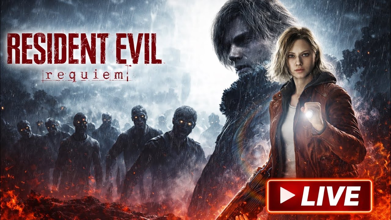 🔴Resident Evil: Requiem is HERE! Let's Play It Live on PS5 | Pt.4 | DEAD IS LIVE | SHORTS