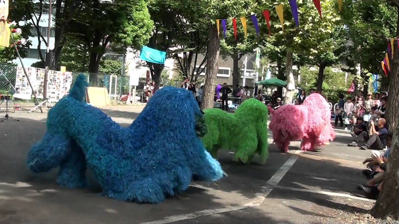 アシバ祭 獅子舞（ししめー）